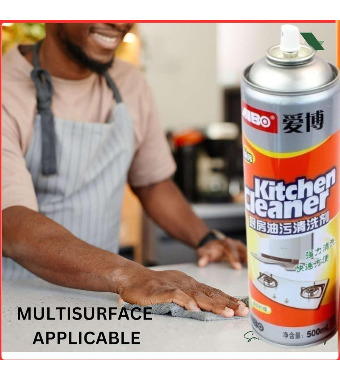 Multipurpose Bubble Foam Cleaner Kitchen Cleaner Spray Oil & Grease Stain Remover Chimney Cleaner Spray Bubble Cleaner All Purpose Foam Degreaser Spray