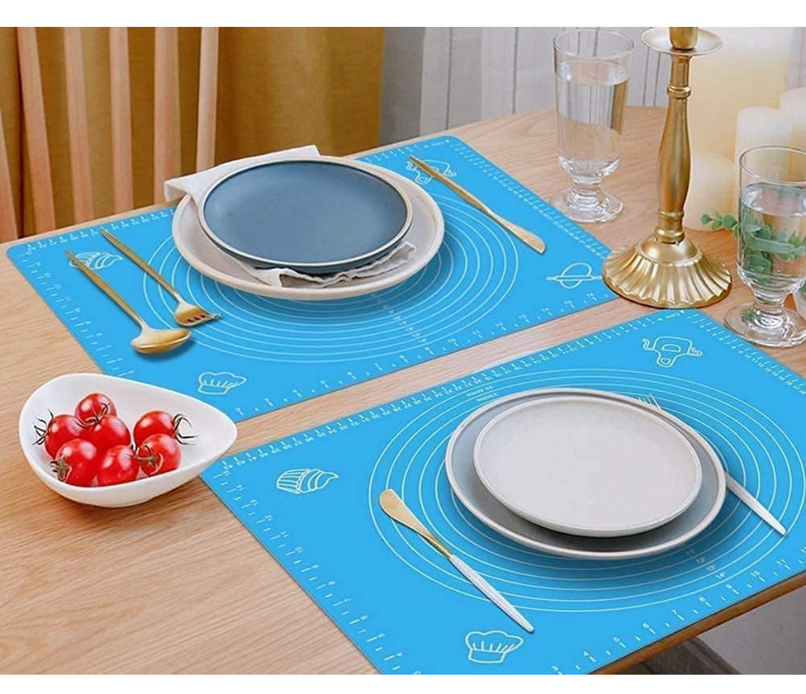 Silicone Baking Mat Roti mat Silicone mat for Kitchen Chapati matAtta Kneading Mat Non Stick Fondant Dough Rolling mat Cake Pad Cooking