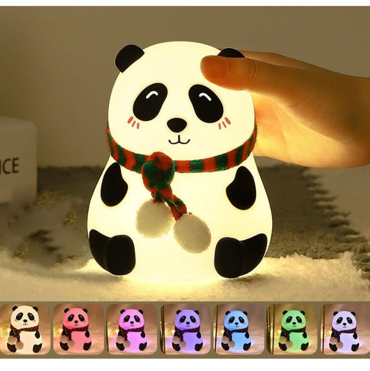 Panda Lamp, Panda Gifts, Panda Touch Silicone Lamp, Birthday Gift for Girls and Boys, Panda Light Lamp, Kids Night Light | Gifts for Woman | Valentine Gift