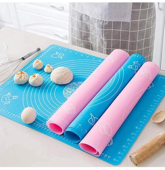 Silicone Baking Mat Roti mat Silicone mat for Kitchen Chapati matAtta Kneading Mat Non Stick Fondant Dough Rolling mat Cake Pad Cooking